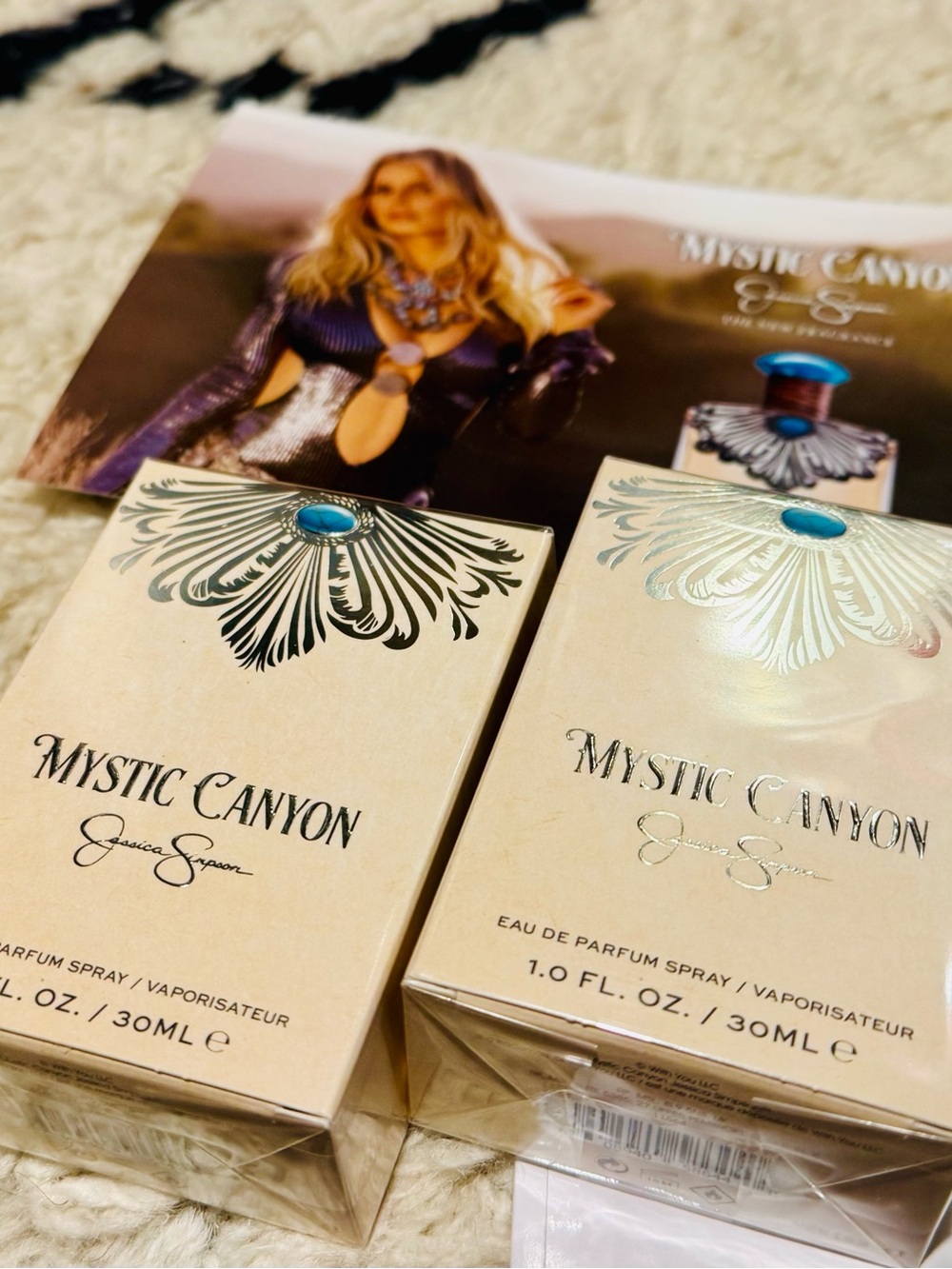 Jessica Simpson Mystic Canyon Eau de Parfum — 2 x 1.0 FL. OZ / 30 ML brand new